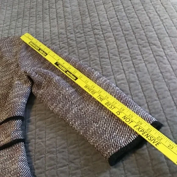 Banana Republic boucle tweed jacket with fringed trim, VGUC - Picture 9 of 11